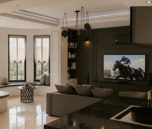 خرید آپارتمان ساحلی اقساطی کلید نخورده در پنت هاوس(برج)  در تنکابن(شهسوار) 