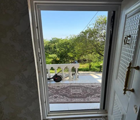 باغ ویلا فروشی، فلت(یک طبقه) در چابکسر 1500 متر زمین ،معاوضه(تهاتر) با ملک 