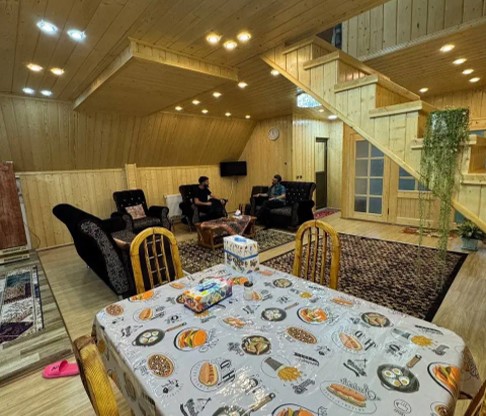 اجاره کلبه جنگلی سوئیسی نوساز آهوان در تنکابن (شهسوار)